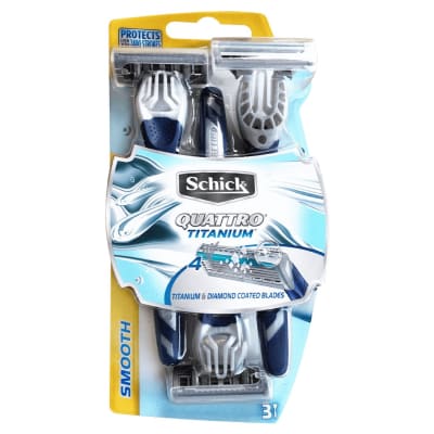 Schick QUATTRO TITANIUM saffronskins 