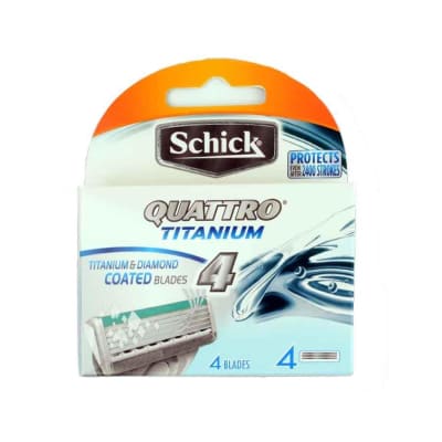 Schick QUATTRO TITANIUM 4 saffronskins 