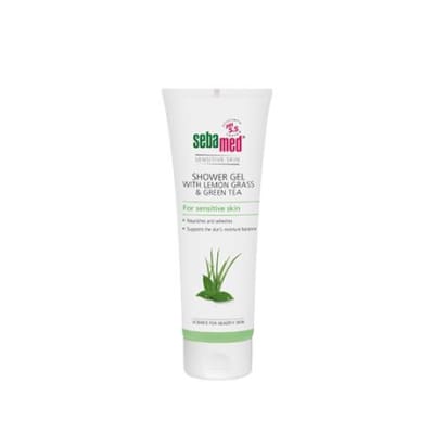 Sebamed Lemon Grass and Green Tea Shower Gel, 250 ml saffronskins 