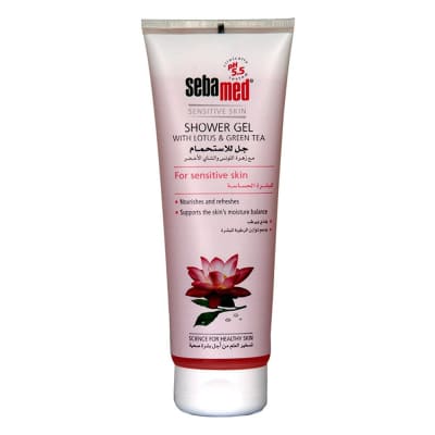 Sebamed Shower Gel With Lotus & Green Tea 250ml saffronskins.com™ 