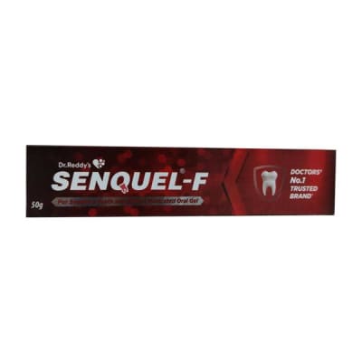 Senquel F Foaming Medicated Oral Gel 100gm