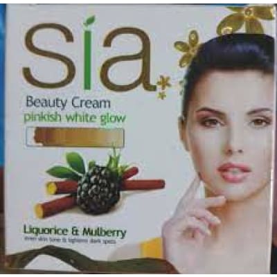 Sia Beauty Cream Pinkish White Glow