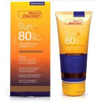 Skin Doctor Sun Protection Spf 80 Face Cream -150ml - saffronskins.com