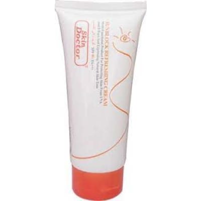 SKIN DOCTOR Sunblock Refreshing Cream - SPF 80 PA++  (150 g) - saffronskins.com