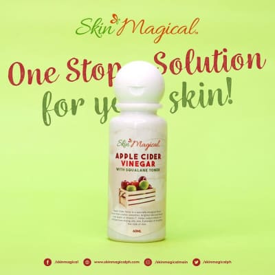 Skin Magical Apple Cider Vinegar with Squalane Toner 60ml saffronskins.com 