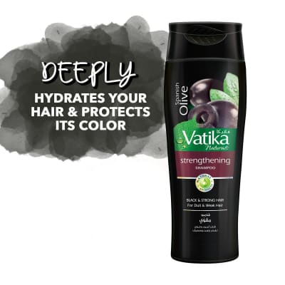 Spanish Olive VATIKA straightening shampoo 400ml saffronskins 