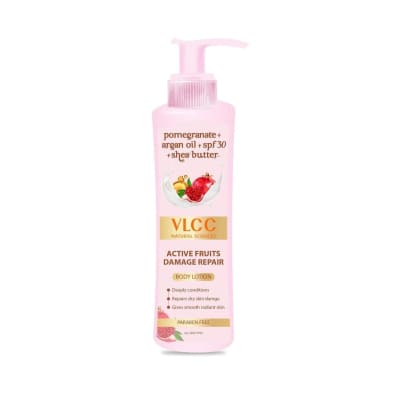 VLCC Active Fruits Damage Repair Body Lotion Spf 30 + Shea Butter (400 ml) saffronskins 