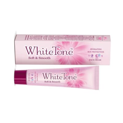 White Tone SOFT & SMOOTH FACE CREAM 50gm saffronskins 