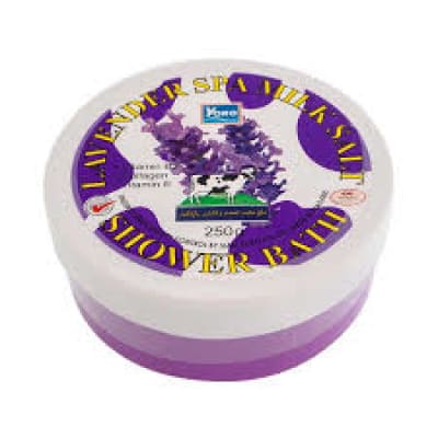 Yoko Lavender Spa Milk Salt Shower Bath 250g