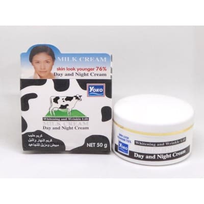 Yoko Milk Cream Day and Night Cream 50gm saffronskins.com 