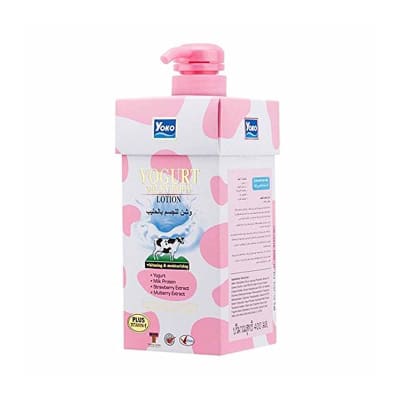 Yoko Yogurt Milky Body Lotion 400ml saffronskins.com 